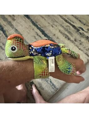 Pop Color Changing Chameleon Slap Bracelet Sequins